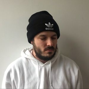Black Men Adidas Beanie
